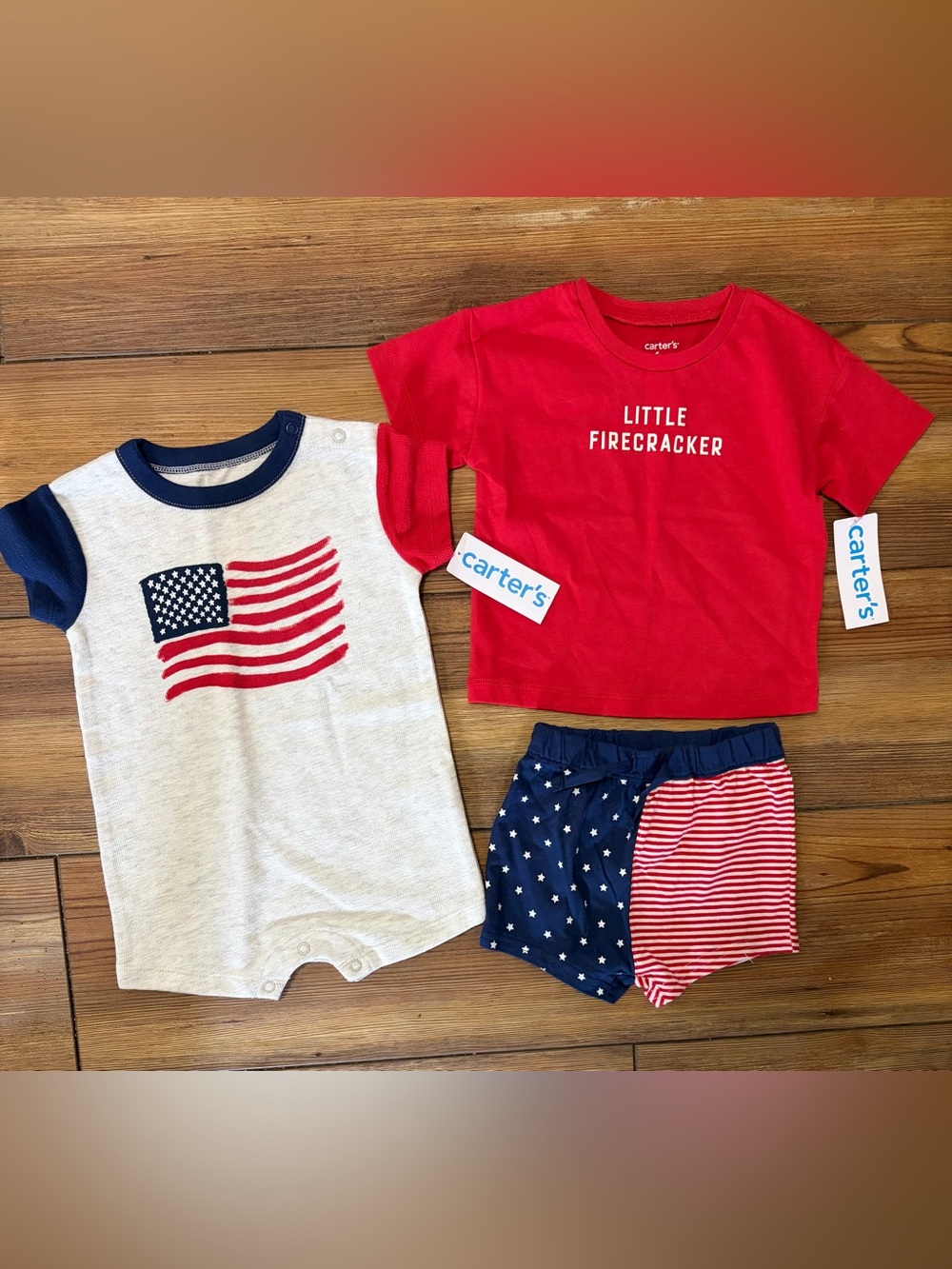 Baby Carter’s Outfits size 6mo both NWT